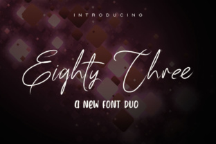 83 Script Font for Business