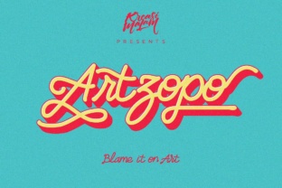Artzopo Font for Creative Design