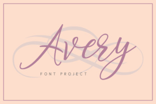 Avery: A Handwritten Font for Creative Branding