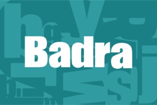 Badra: A Bold Sans Serif for Modern Design