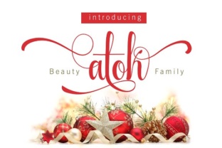 Beauty Atok: The Handwritten Script Font for Makers