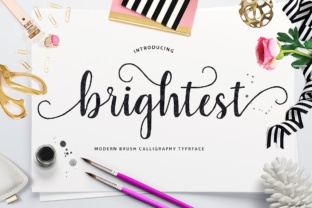 Brightest Font: A Designer's Take on Modern Script Handwritten Typefaces