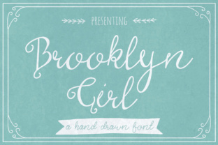 Brooklyn Girl Font: Elegant Script for Editorial Design