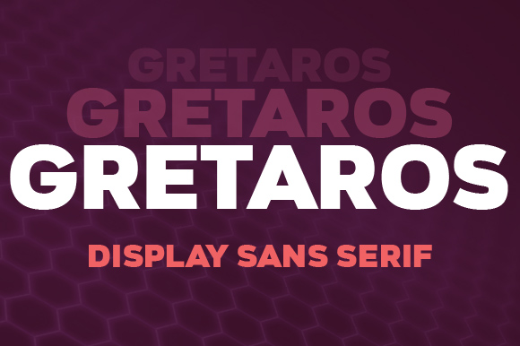 Gretaros Font for Bold Branding