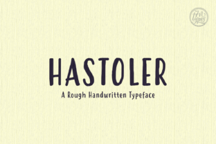 Hastoler Font for Creative Makers