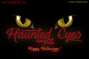 Haunted Eyes Font