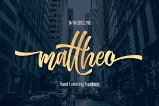 Mattheo Font for Bold Branding