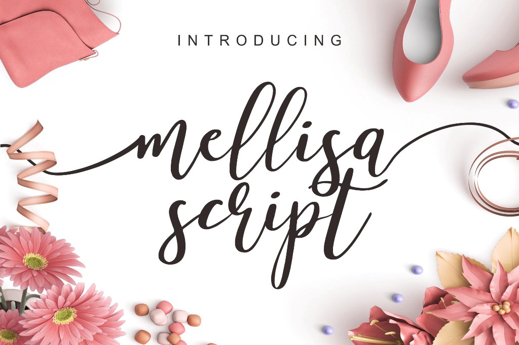 Mellisa: A Handwritten Script Font for Creative Projects