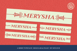 Merysha Font for Web Design
