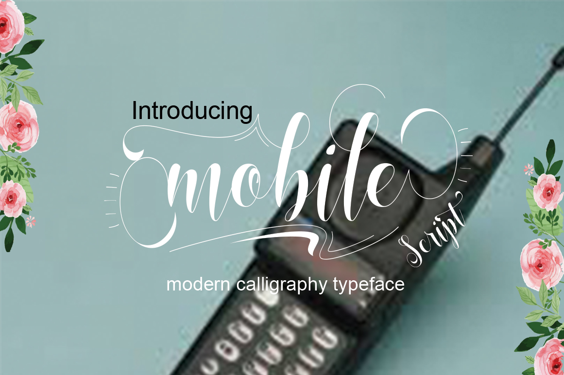 Mobile Font for Editorial Design