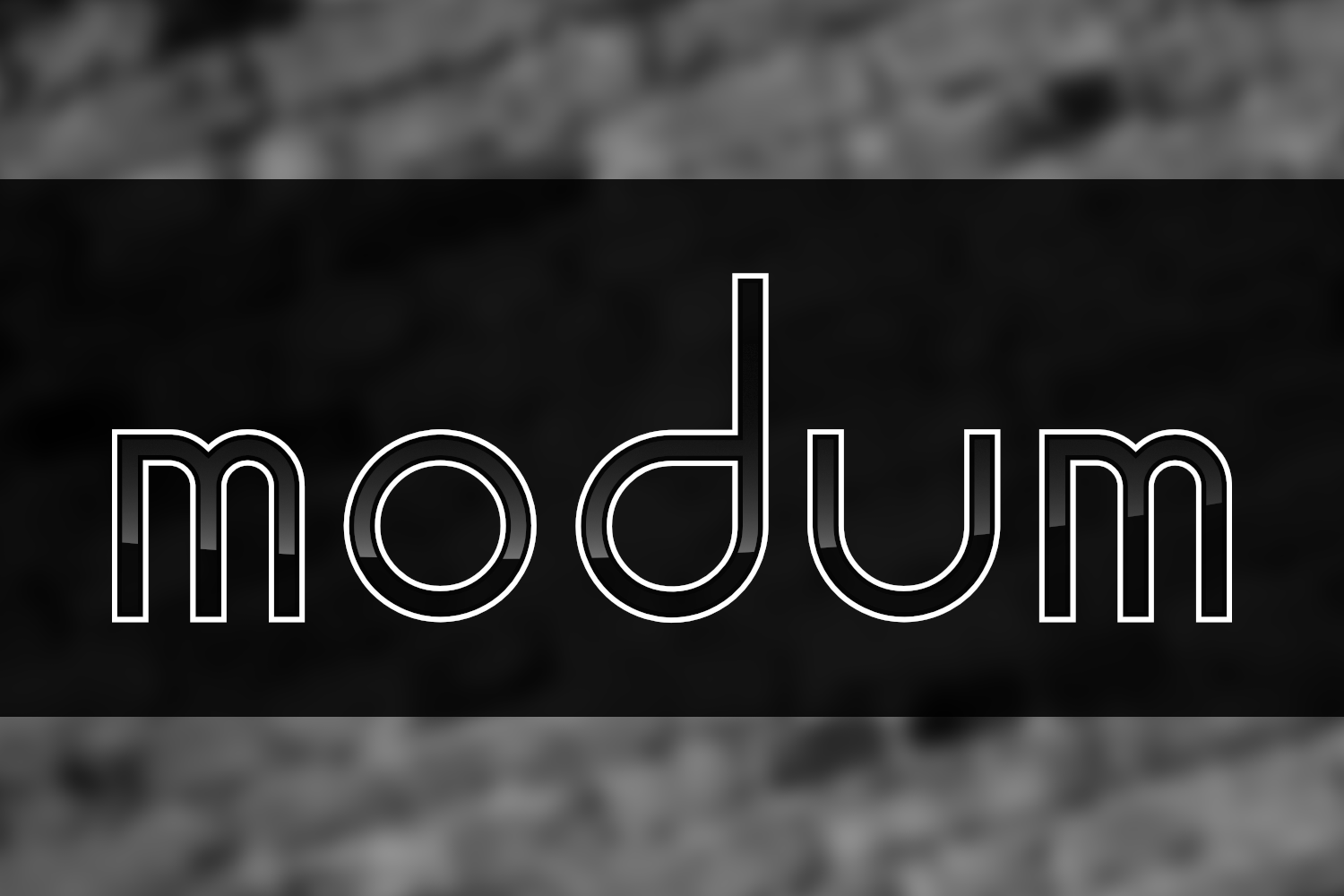 Modum Font for Modern Web Design