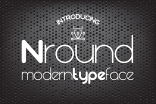 Nround: Modern Sans Serif Font