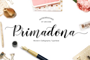 Primadona: The Script Font for Scroll-Stopping Brand Content