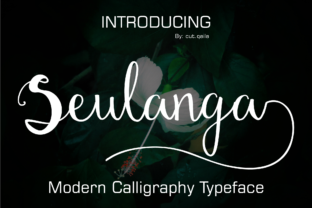 Seulanga: Elegant Handwritten Font