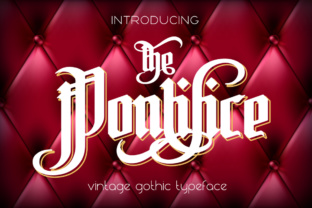 The Pontifice Font for Creative Makers